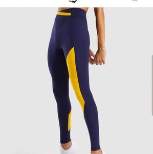 ISO gymshark asymmetric leggings